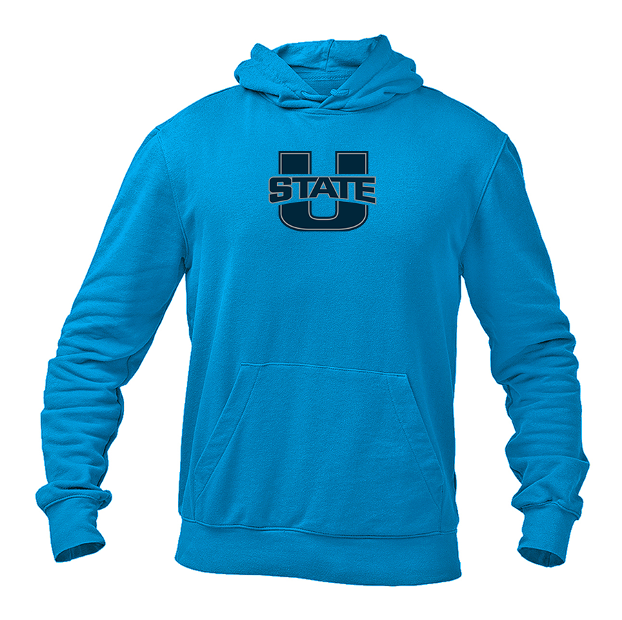 Men's  Utah State Aggies Gildan  Heavy Blend Hooded Sweatshirt